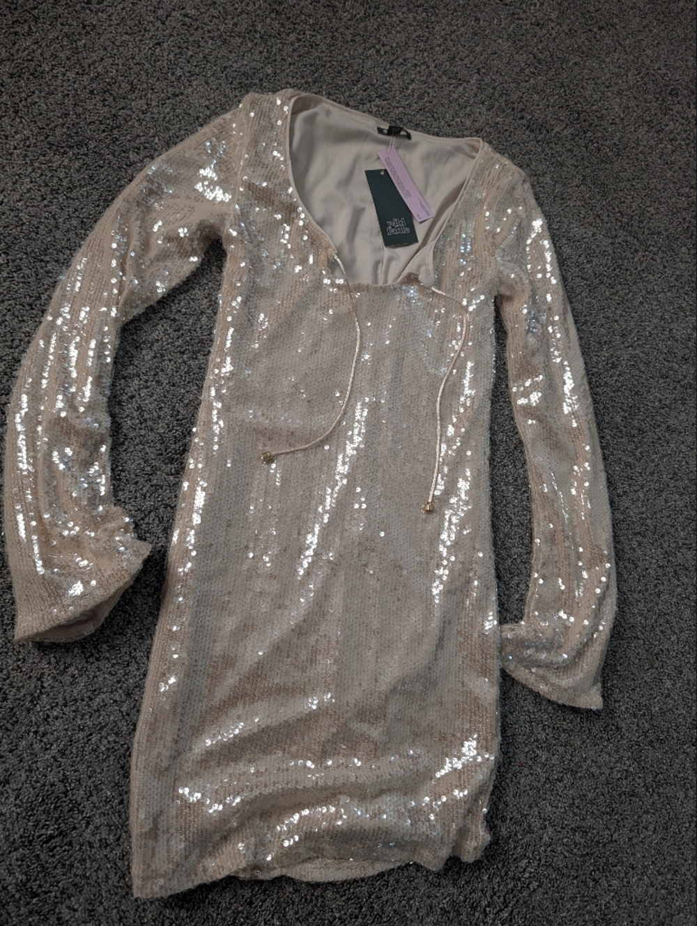 wild fable Sequin Party Dress XXS
